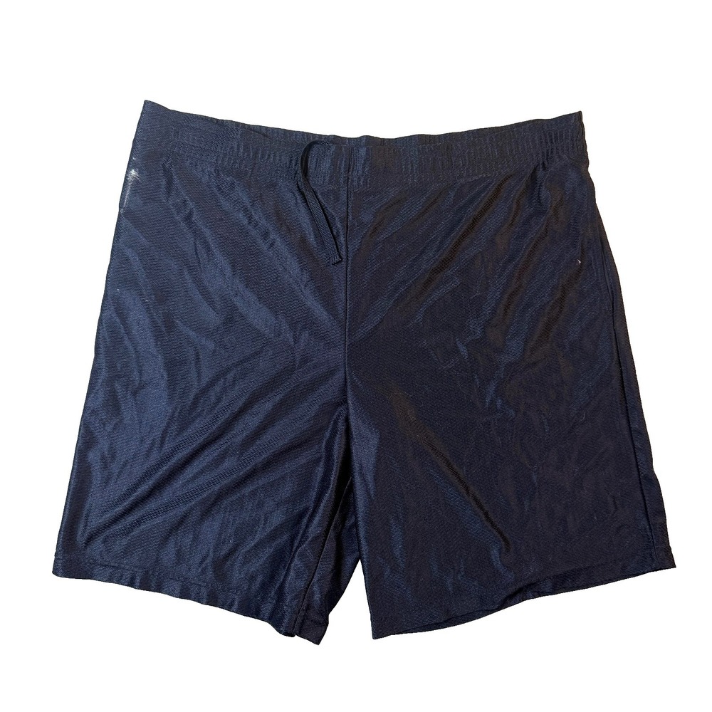 Starter Shorts Vintage 90s Mens Med Navy Mesh Athletic Gym Basketball Streetwear